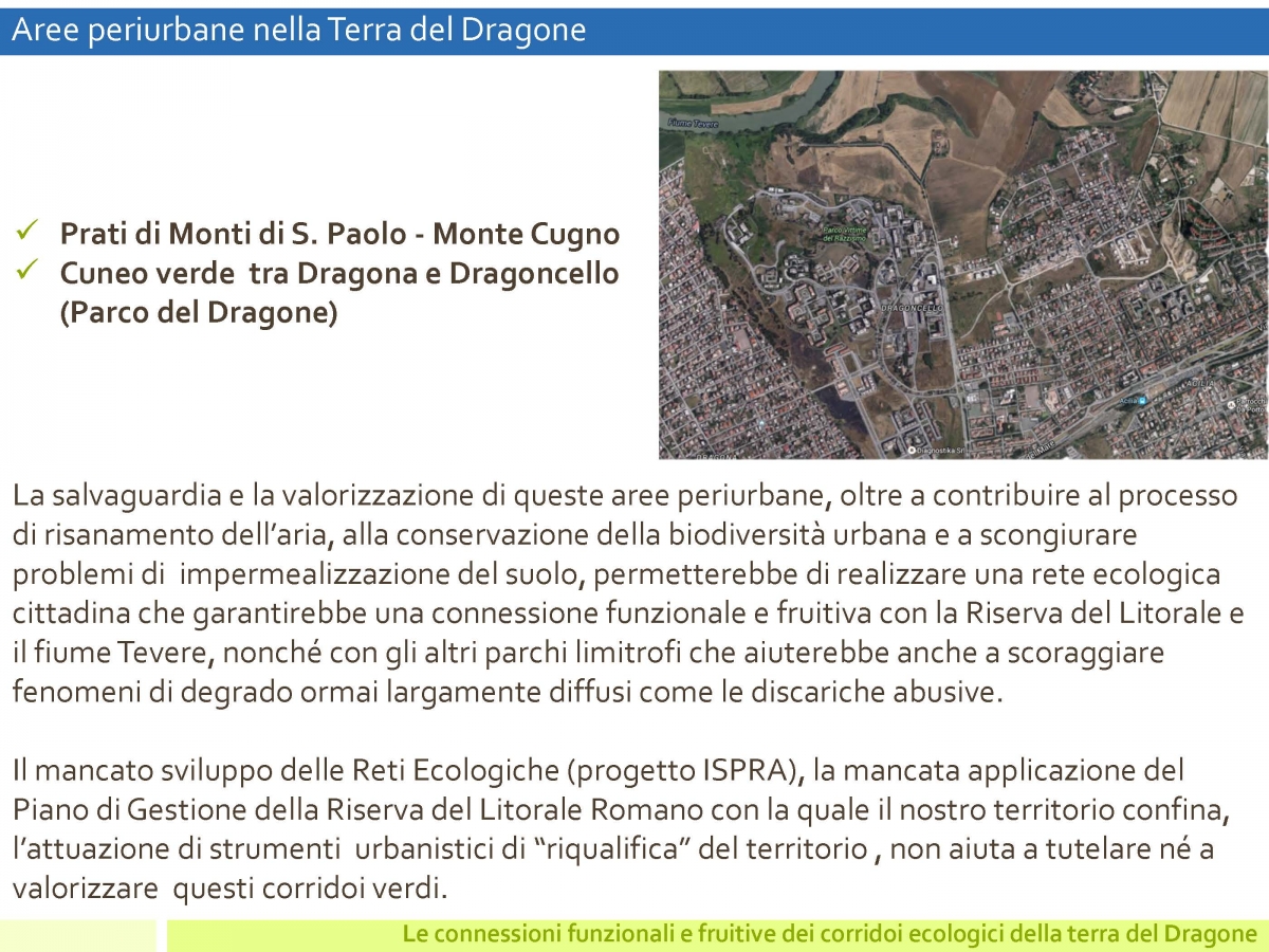 I corridoi ecologici   