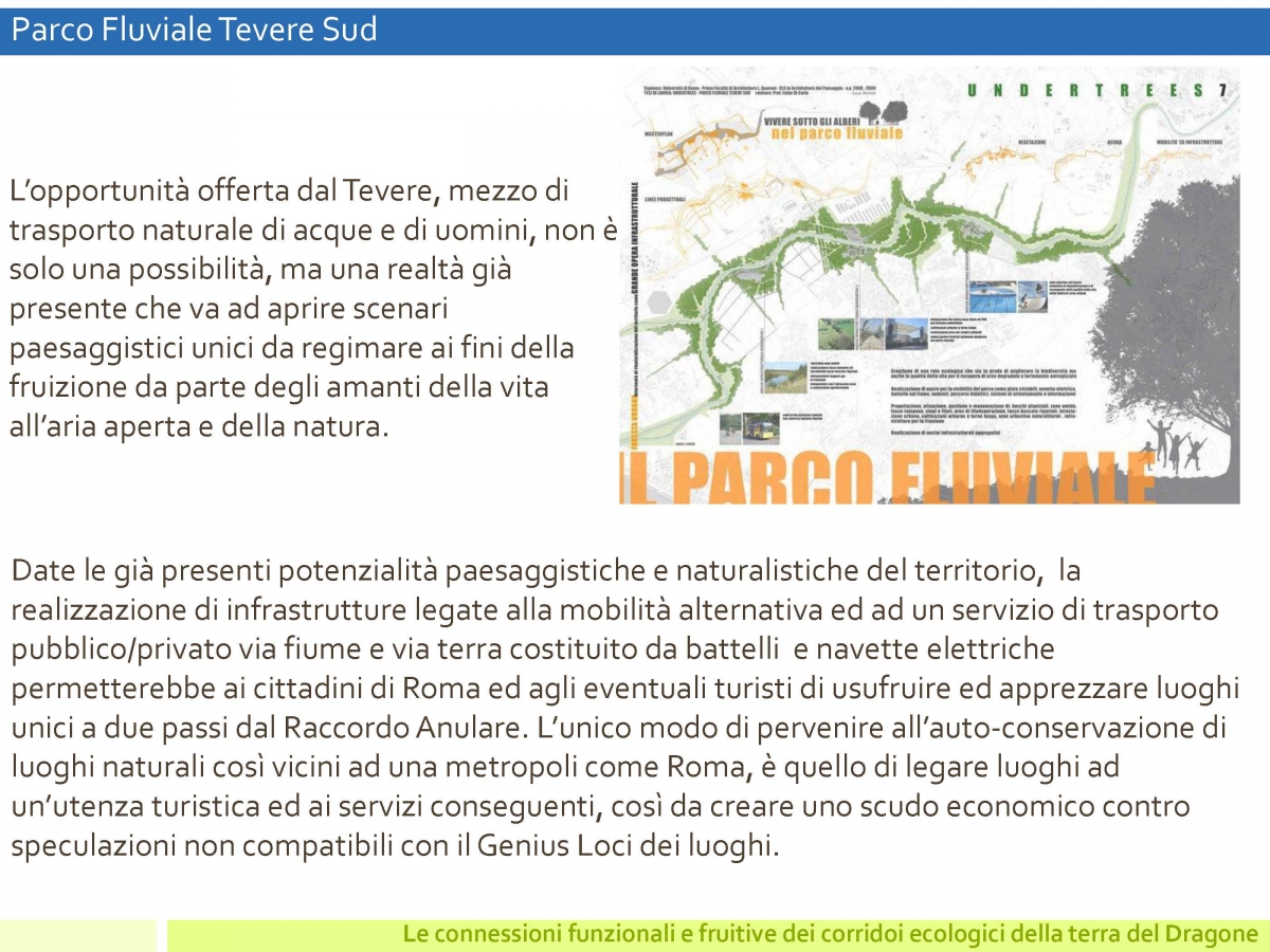 Parco Fluviale tevere Sud   